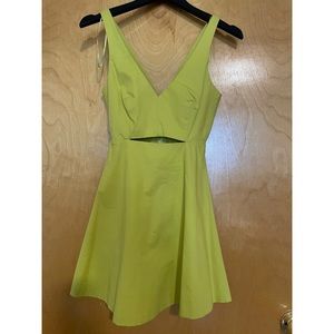 Sleeveless Cutout Mini Dress